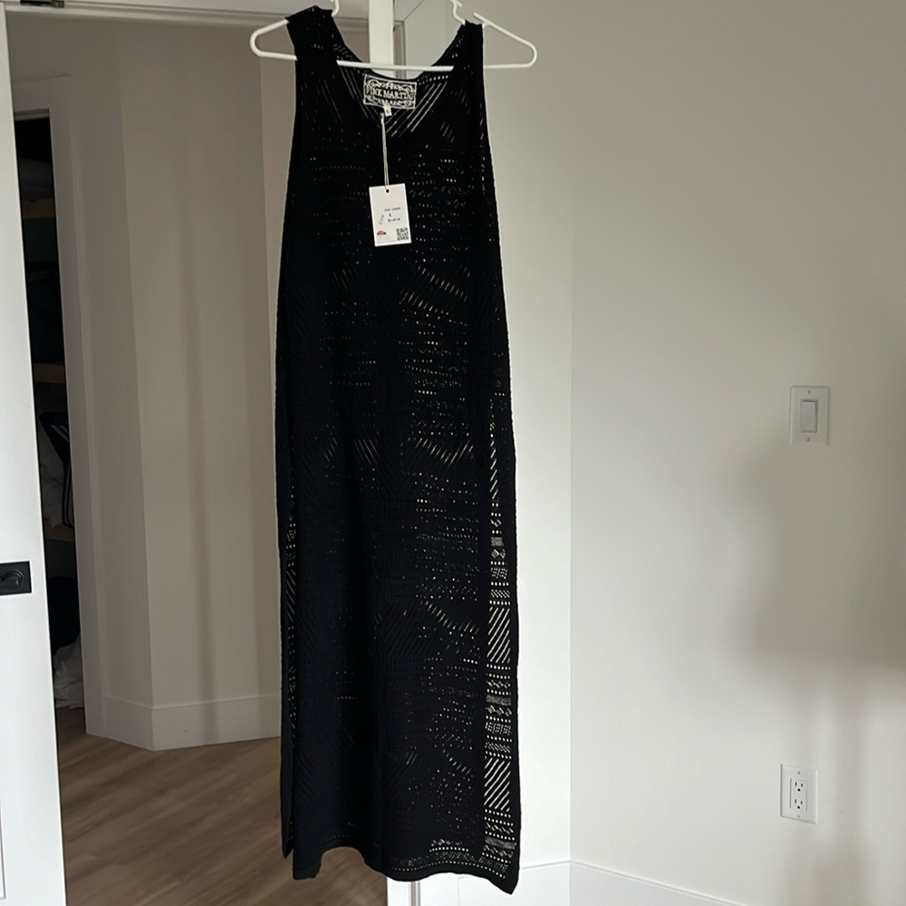 Pink Martini Black Maxi Dress